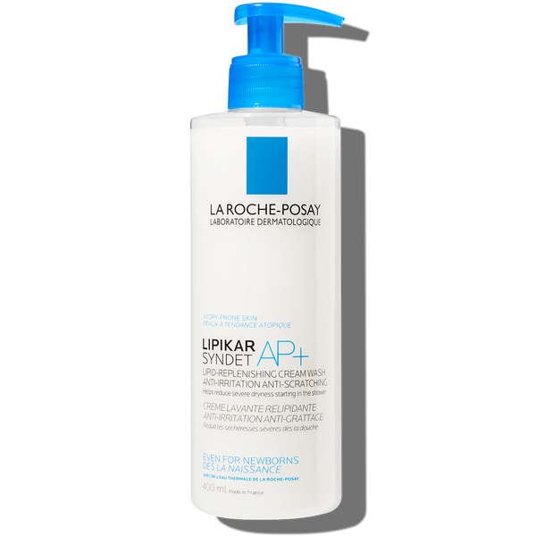 La Roche-Posay Lipikar
Syndet AP+ ULTRA-GENTLE FRAGRANCE-FREE Cream Cleanser - 400ml