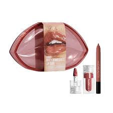 Huda Beauty - Juicy Bombshell Lip Gloss + Liner Set