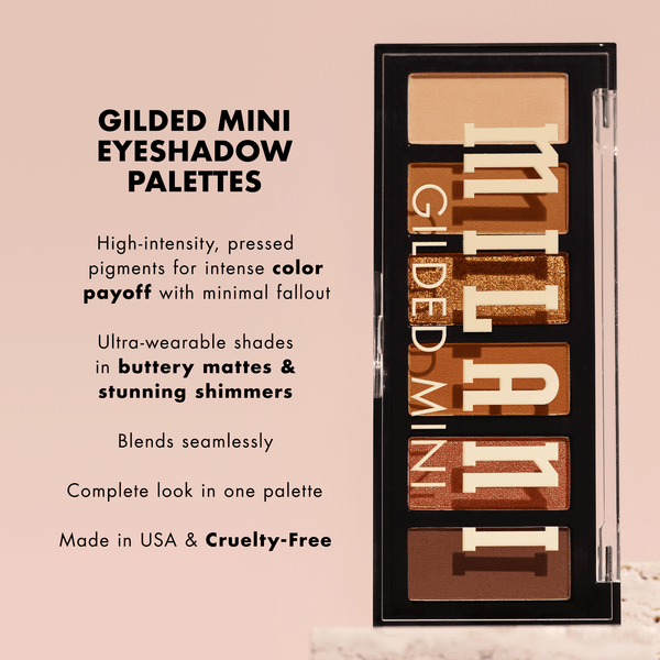 MILANI GILDED MINI EYESHADOW PALETTES