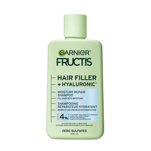 Garnier Fructis Hair Filler + Hyaluronic Acid Sulfate-Free Shampoo