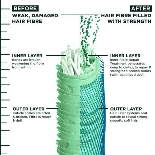 Garnier Fructis Hair Filler + Hyaluronic Acid Sulfate-Free Shampoo