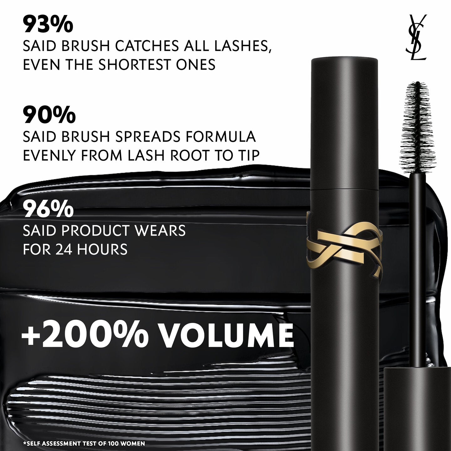 YSL Beauty Lash Clash Extreme Volume Mascara Black