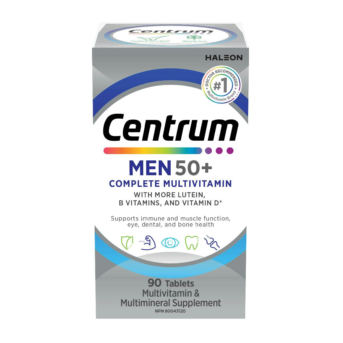 Centrum Men 50+ (90 Tablets)