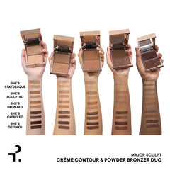 Patrick Ta Major Sculpt Creme Contour & Powder Bronzer Duo