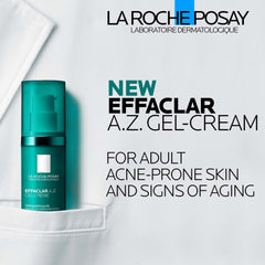 La Roche-Posay Effaclar A.Z. Gel Cream Daily Moisturiser for Breakouts & Ageing with 10% Azelaic Acid & Salicylic Acid 40ml