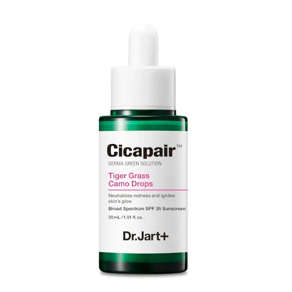 Dr. Jart+ Cicapair Tiger Grass Camo Drops Tinted Face Serum SPF 35 With Centella Asiatica (30 ml)