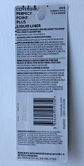 Covergirl Liquid Eyeliner Perfect Point Plus CHARCOAL #205 Easy Glide Liner