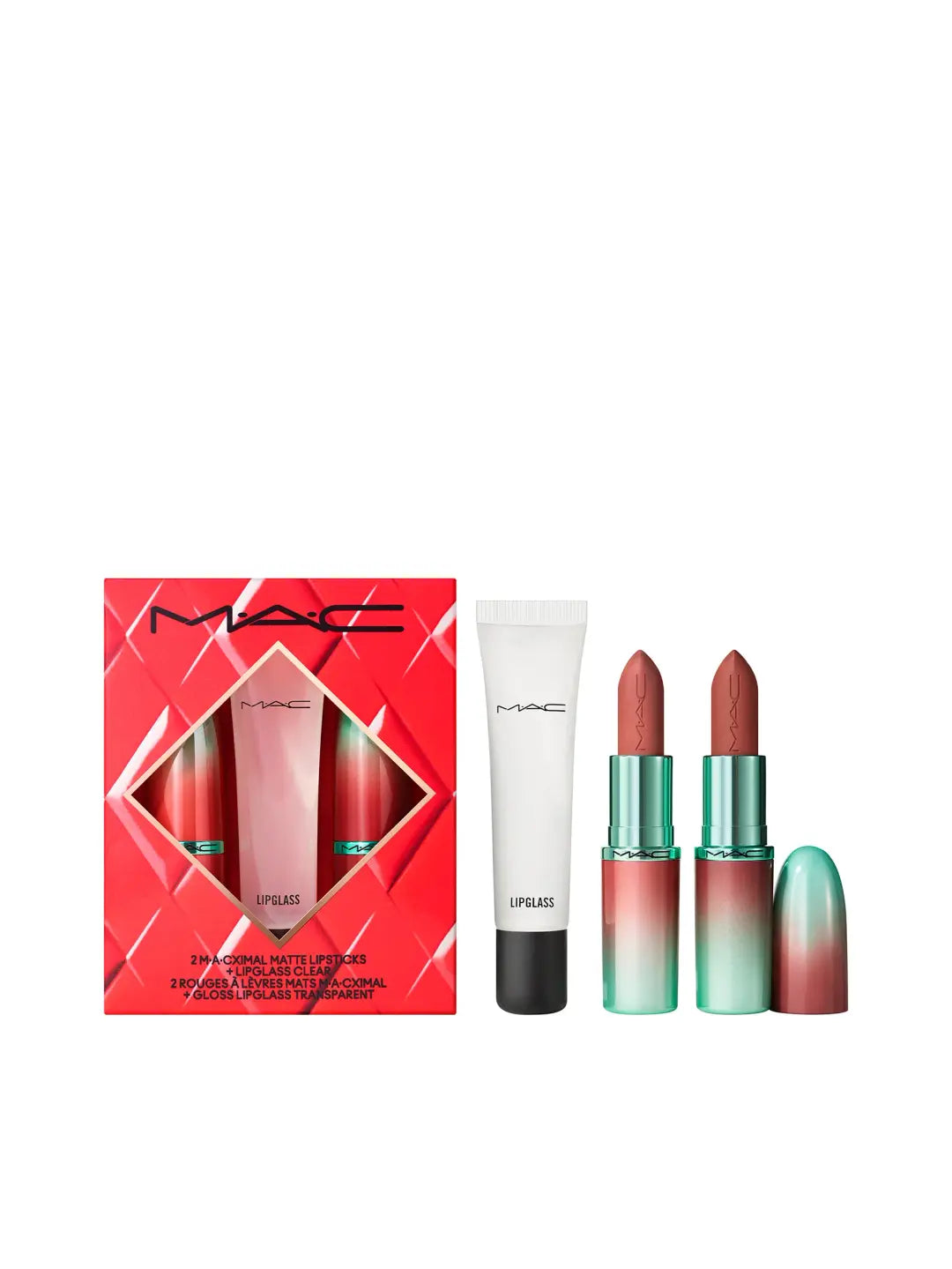 MAC LIPSTICK SET 3 PCS. MACX TO THE FUTURE LIP TRIO MULTI-COLOR