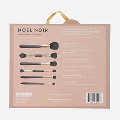 Noel Noir Six Piece Makeup Brush Set