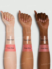 SHEGLAM Festive Glow Gift Set-Rose Ritual & Glass Heart 5.2mlx2