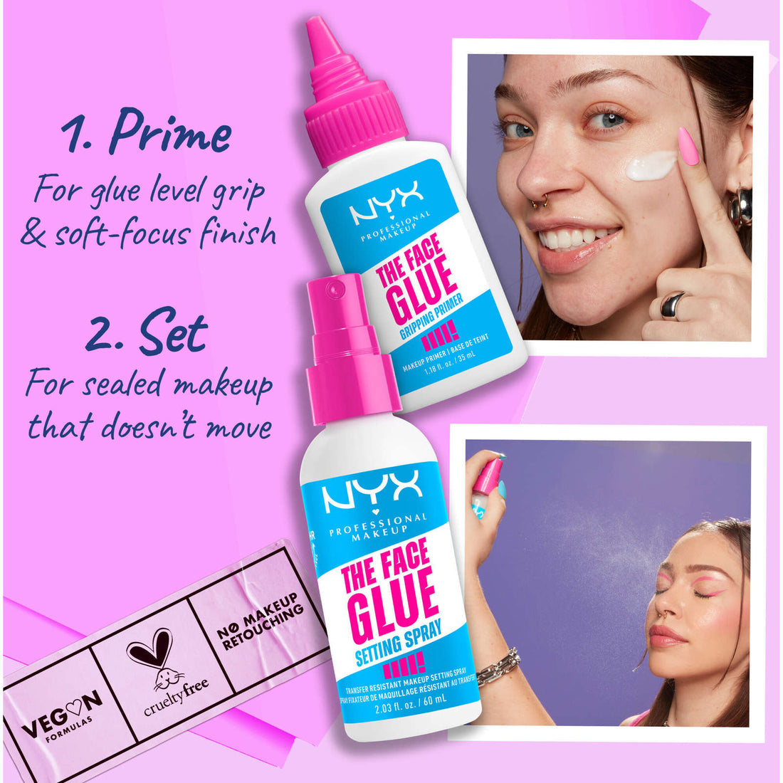 NYX The Face Glue Setting Spray