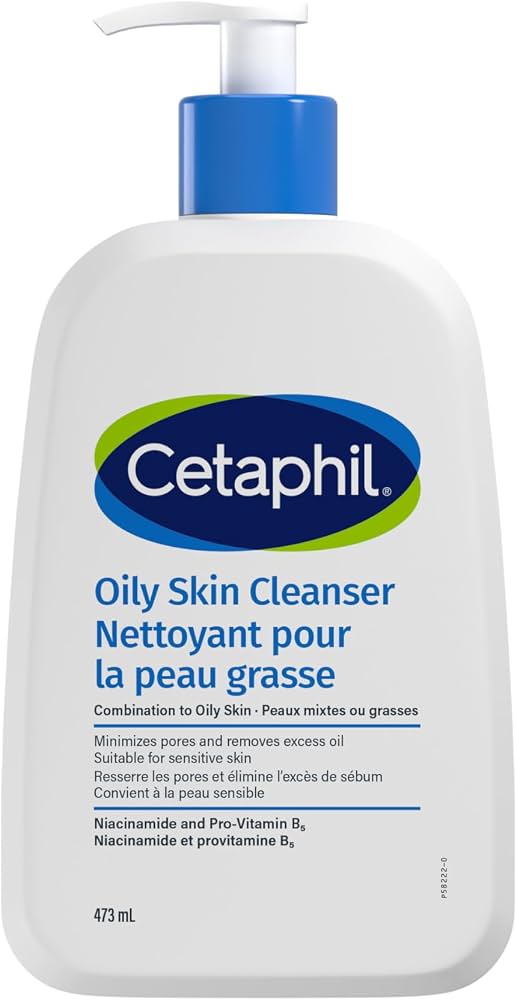 Cetaphil Oily Skin Foaming Facial Cleanser