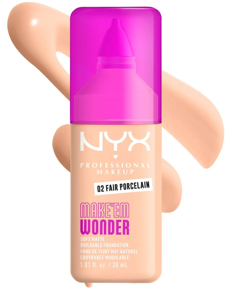 NYX Make ’Em Wonder Soft Matte Foundation