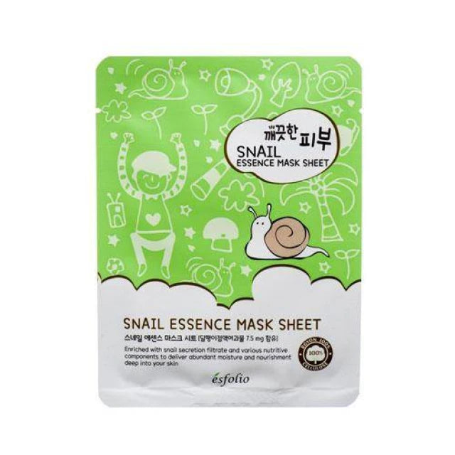 Esfolio Korean Skincare Essence Facial Mask Sheet